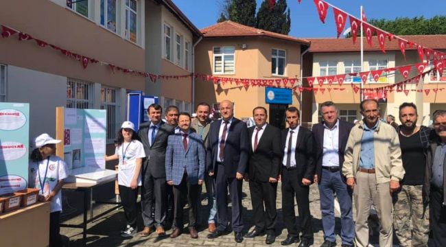 Alaplı'da öğrenciler projelerini sergiledi