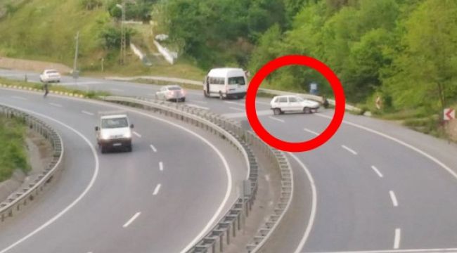 Alaplı'da trafik kazası