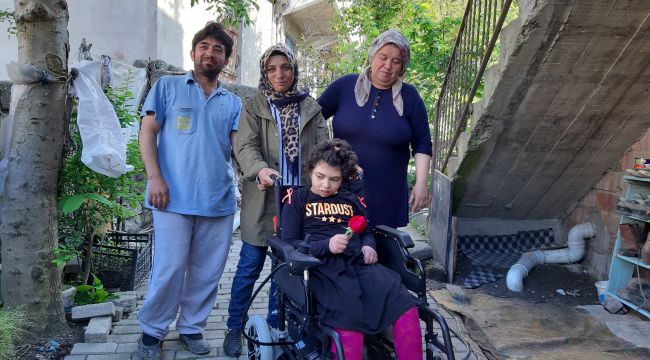 Esma akülü sandalyesine kavuştu