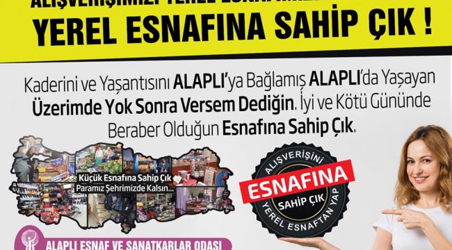 ESNAFINA SAHİP ÇIK