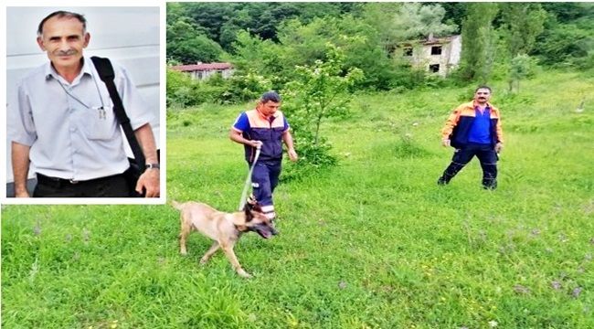 Kayıp şahıs K9 köpeğiyle aranıyor
