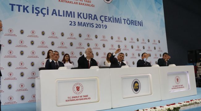 Kurayla TTK’da maden işçisi oldular