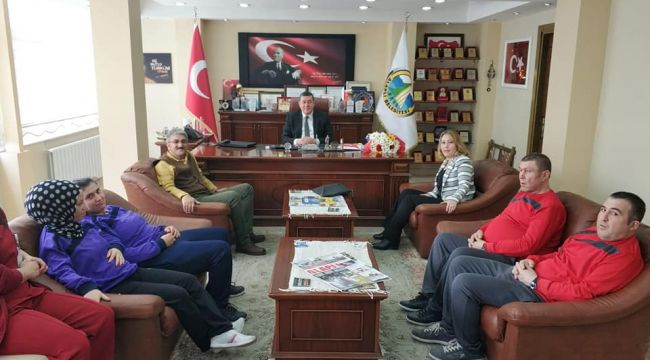 KUZEY BAKIM MERKEZİNDEN TEKİN'E HAYIRLI OLSUN ZİYARETİ