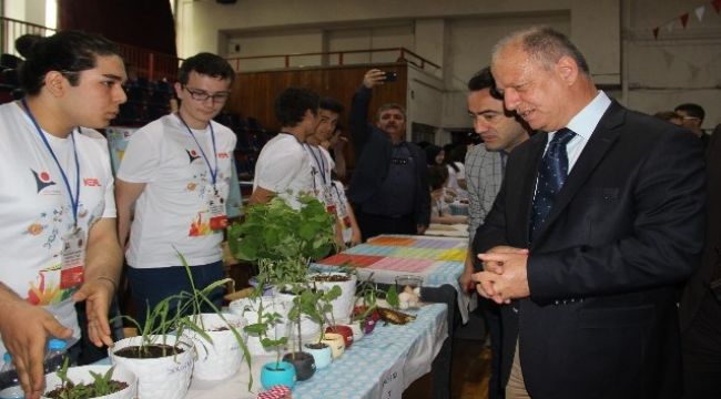 Öğrenciler, sebze yetiştiriyor
