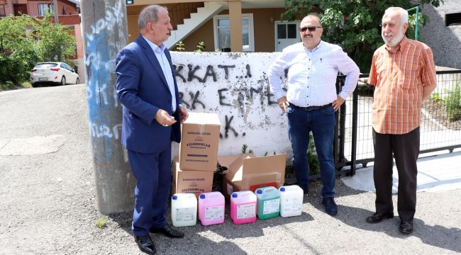  Verem Savaş Derneği yoksul ailelerin yardımına koşuyor 