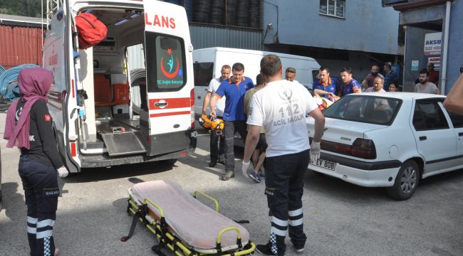 - Dakikalarca kurtarılmayı bekledi