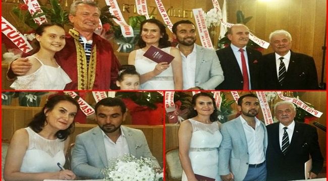 Gazeteci Ünlü, Dombaycı ile yaşamını birleştirdi