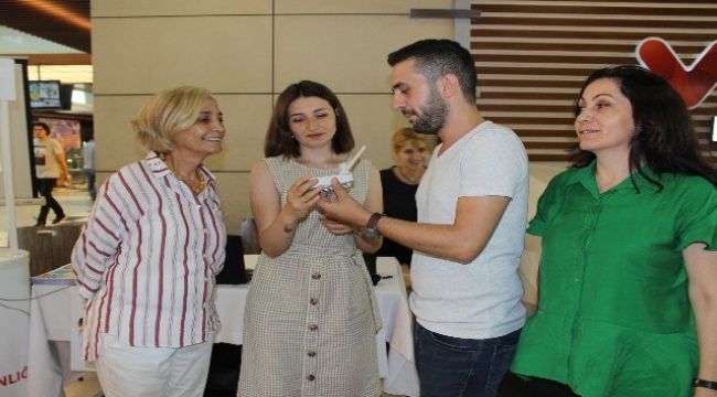 Uyuşturucu ile mücadele standı kuruldu