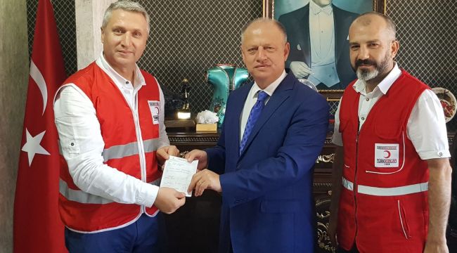 Kaymakam Çorumluoğlu ilk kurban bağışçısı oldu