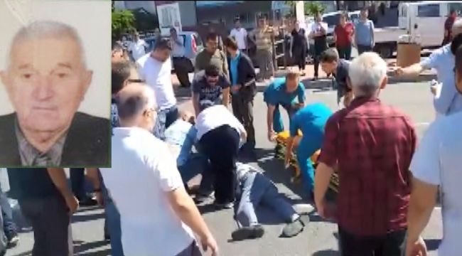 Otomobilin çarptığı yaşlı adam hayata tutunamadı