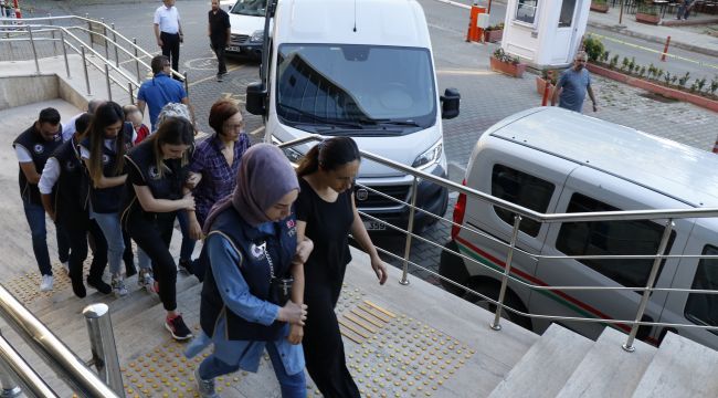 Zonguldak'ta terör örgütü operasyonu: 5 kişi adliyeye çıkartıldı 