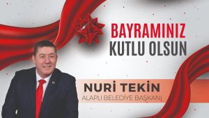 TEKİN, KURBAN BAYRAMINI KUTLADI