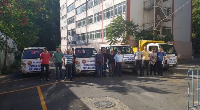 THK Kdz. Ereğli’de 12 bin TL’lik deri topladı