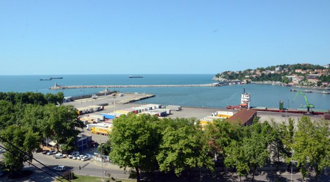 Zonguldak'ta ihracat ve ithalat azaldı 