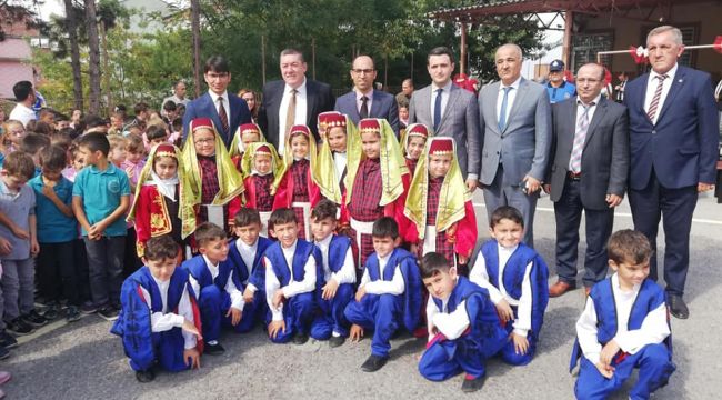 ALAPLI'DA İLKÖĞRETİM HAFTASI TÖRENLERLE KUTLANDI