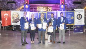 6 farklı rotary kulübü ortak toplantıda bir araya geldi