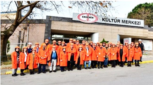 Erdemir konuklarını ağırladı