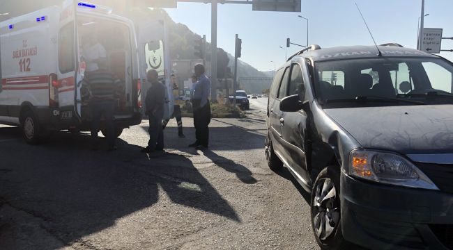 Ereğli OSB kavşağında kaza: 2 yaralı