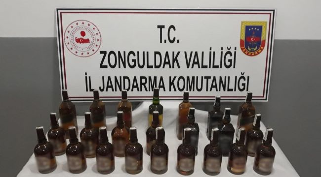 - Jandarmadan kaçak içki operasyonu: 1 gözaltı