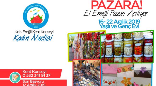 KADINLAR HAYDİ PAZARA...