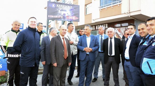 Mahalle'ye alınmayan dolmuşçular eylem yaptı