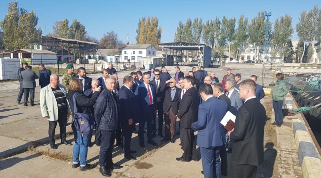 ZONGULDAK HEYETİ SKADOWSK LİMANINDA İNCELEMELERDE BULUNDU.