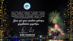 BAŞKAN POSBIYIK’TAN YENİ YIL MESAJI