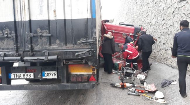 - Devrek’te trafik kazası: 1 yaralı