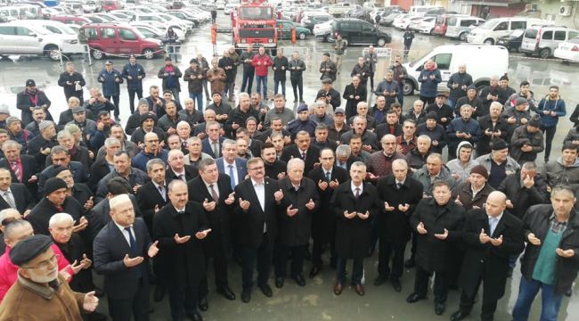 TÖRENLE HİZMETE AÇILDI...
