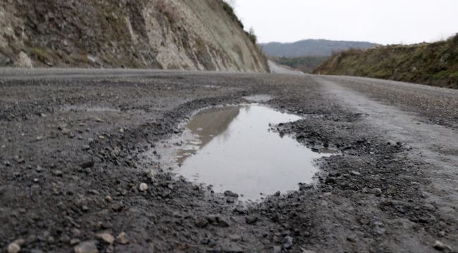 - 2 ay önce ulaşıma açılan yol kullanılamaz hale geldi