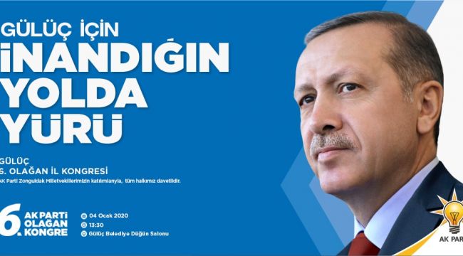  AK Parti Gülüç’te kongreye gidiyor