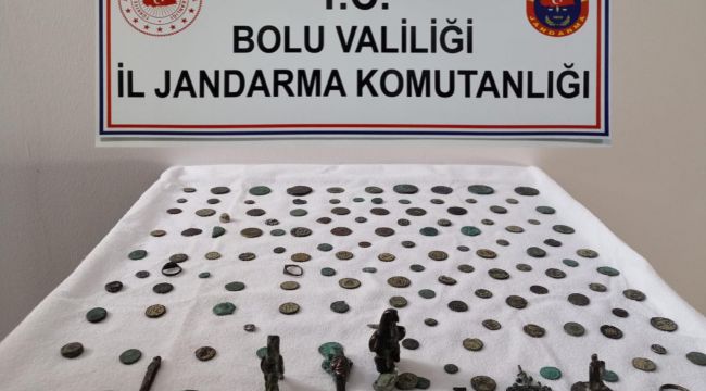 Bizans ve Roma dönemine ait 142 adet tarihi eser yakalandı