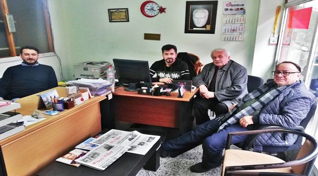 EGD Yönetiminden gazetemize ziyaret