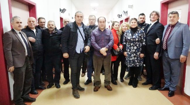 Gazeteciler sağlık taramasından geçti