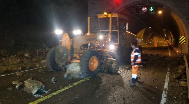  Karabük - Zonguldak karayolu yeniden ulaşıma açıldı