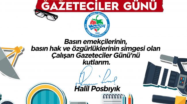 POSBIYIK, GAZETECİLER GÜNÜ’NÜ KUTLADI