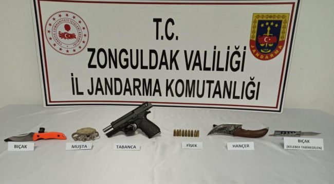 - Üzerinden cephanelik çıktı