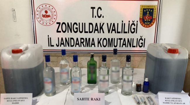 - Oto yıkamada sahte alkol üretimine jandarma baskını