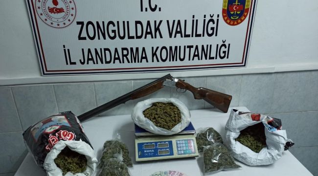 - Zonguldak’ta 5 kilogram esrar ele geçirildi