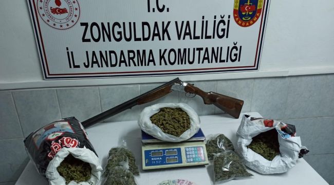 - Zonguldak’ta 5 kilogram esrar ele geçirildi