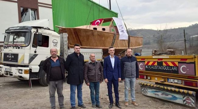 ALAPLI'DA YAPILDI MARMARİS'E GÖNDERİLDİ…
