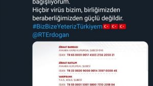  Cumhurbaşkanı'nın çağrısına Zonguldak Belediye Başkanı Alan'dan destek