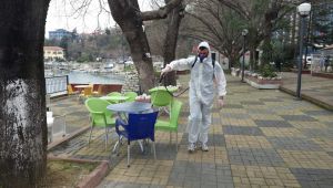 Zonguldak’ta dezenfekte çalışmaları başladı