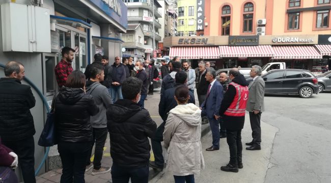 Zonguldaklı vatandaşlar uyarılara aldırış etmedi