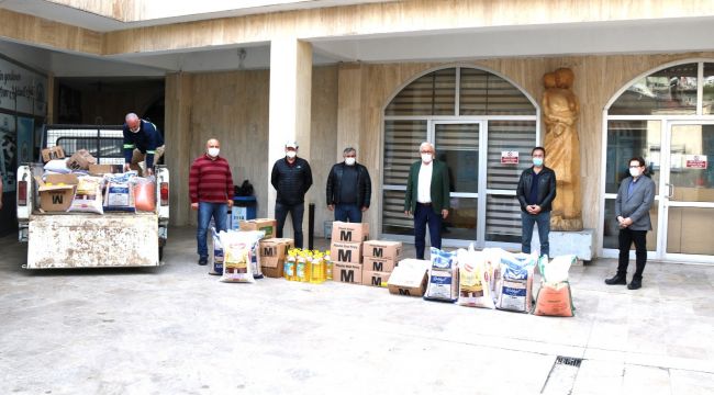 - Aşevine destekler artarak sürüyor