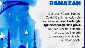 DİYANET'TEN RAMAZAN AÇIKLAMASI: ERTELENMESİ MÜMKÜN DEĞİLDİR