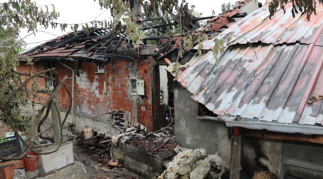 - Evleri yanan Karameşe ailesi yardım bekliyor