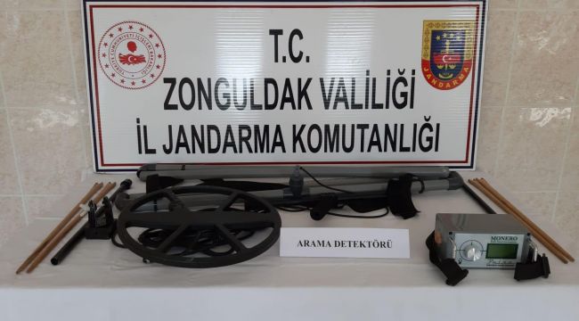  Jandarmadan define avcılarına baskın