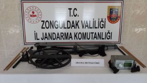  Jandarmadan define avcılarına baskın