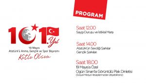 KDZ. EREĞLİ BELEDİYESİ'NDEN 19 MAYIS'A ÖZEL PROGRAM